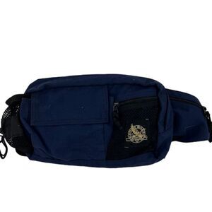 Eddie Bauer Navy Blue Hiking Waist Pack with Bottle Pocket